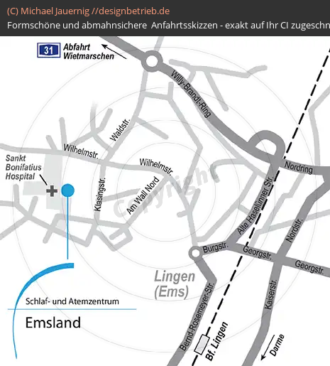 Anfahrtsskizzen Emsland / Lingen (118)